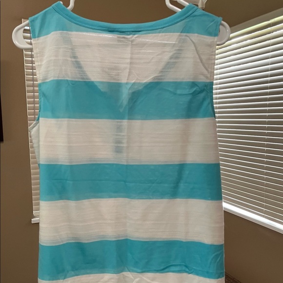 Striped Lightweight Womens Top - Picture 2 of 3